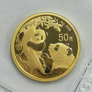 2021 panda 3g gold coin